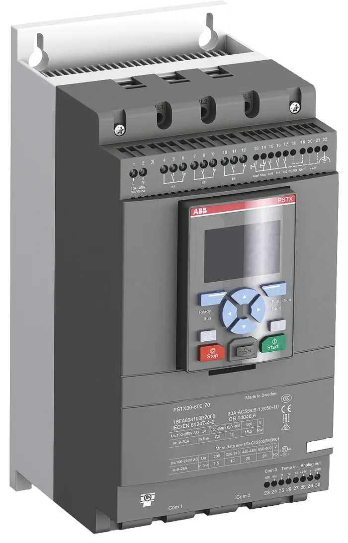 electric motor soft starter سافت استارتر الکتروموتور